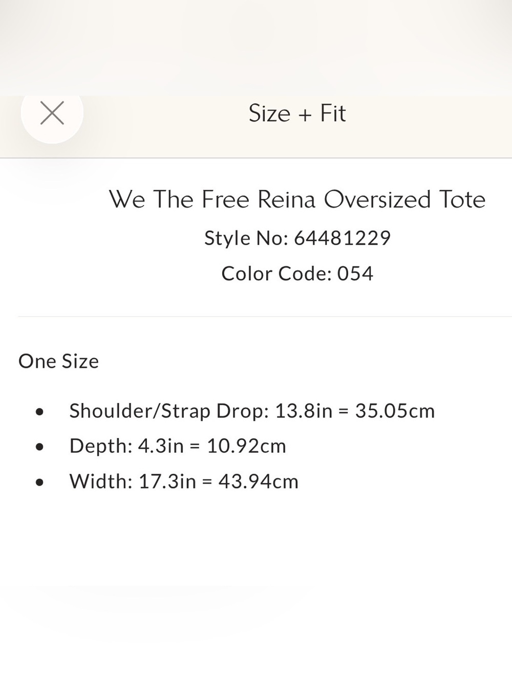 NWOT - We the Free — Reina Leather Hobo Tote in Vachetta - Picture 3 of 11